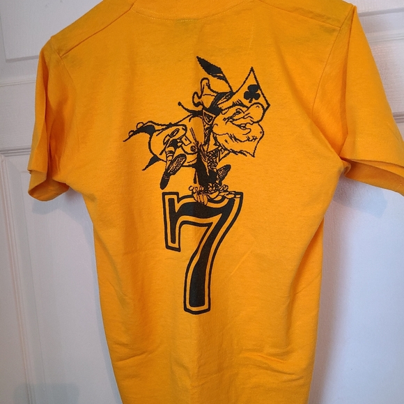 (165) US Army War College T-Shirt, Size Small Color: Yellow - Picture 5 of 6